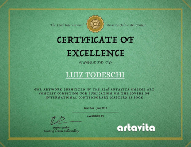 Foto Certificate of Excellence Foto Certificate of Excellence - Imagem 0
