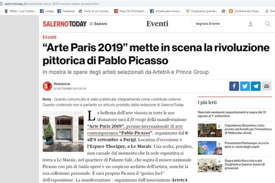 "Arte Paris 2019" encena a revolução pictórica de Pablo Picasso "" Arte Paris 2019 "encena a revolução pictórica de Pablo Picasso" "Arte Paris 2019" encena a revolução pictórica de Pablo Picasso "" Arte Paris 2019 "encena a revolução pictórica de Pablo Picasso"